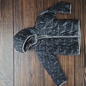 CARTER'S REVERSIBLE DINO PUFFER JACKET